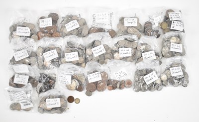 Lot 902 - A large quantity of sundry coinage from...