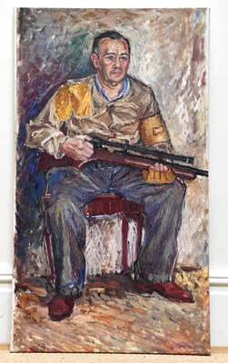 Lot 1619 - JAN STEKELENBURG (1922-1977); oil on canvas,...