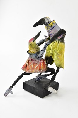Lot 5154 - GILDA AITA (born 1943); a multi coloured...
