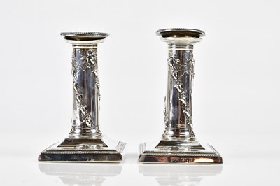 Lot 2175 - MAPPIN & WEBB; a pair of Edward VII hallmarked...