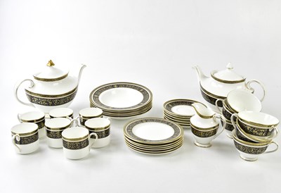 Lot 5358 - ROYAL DOULTON; a part tea/dinner service in...