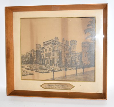 Lot 6133 - UNATTRIBUTED; a pencil drawing, Hawarden...