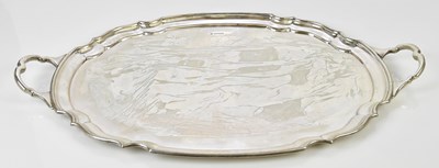 Lot 2123 - JAMES DEAKIN & SONS; a George V hallmarked...