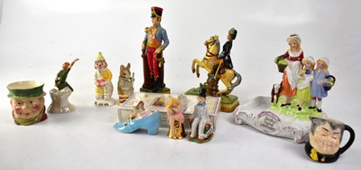 Lot 262 - A group of mixed ceramics
