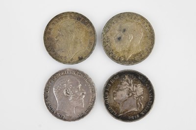 Lot 3174 - A George III silver crown 1821 with SECUNDO...