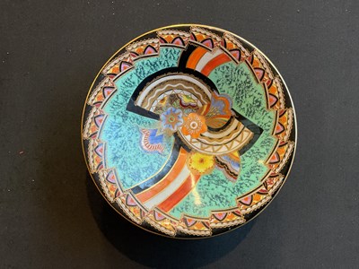 Lot 2107 - CARLTON WARE; an Art Deco style conical bowl...