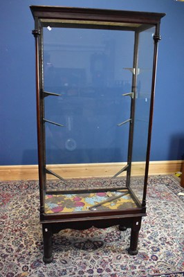 Lot 2428 - A late Victorian shop display cabinet, on...