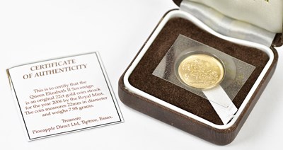 Lot 3080 - A boxed and encapsulated Queen Elizabeth II...