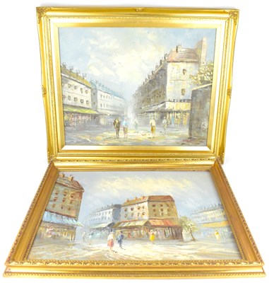 Lot 536 - CAROLINE BURNETT (1877-1950); a pair of oils...