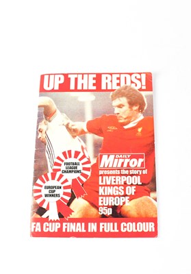 Lot 569 - LIVERPOOL FC; a magazine 'Up The Reds' by the...