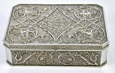 Lot 2270 - A large contemporary white metal jewellery...