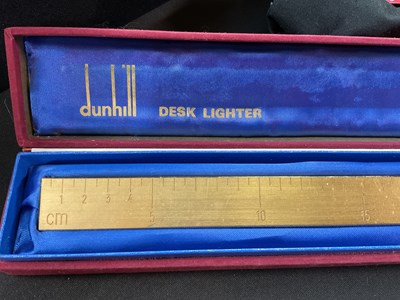 Lot 10 - DUNHILL; a novelty boxed oversized desk...