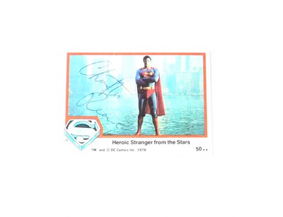 Lot 642 - CHRISTOPHER REEVE; a 'Superman The Movie'...