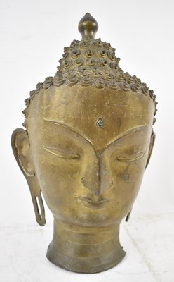 Lot 603B - A large 19th century Sino-Tibetan bust with...