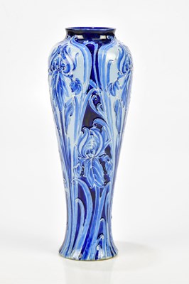 Lot 81 - WILLIAM MOORCROFT; a large Florian ware vase...