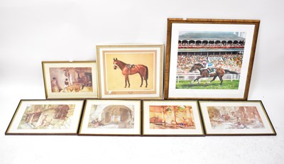 Lot 515 - NOEL CAWTHORNE; colour lithographic print 'Red...
