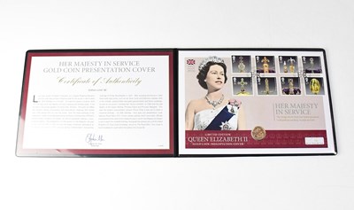 Lot 773 - A 'Her Majesty in Service Gold Coin...