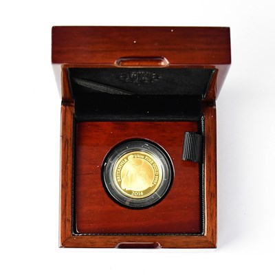 Lot 782 - A quarter ounce gold proof coin 'The Britannia...