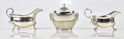 Lot 2335 - A late Victorian hallmarked silver tea caddy...