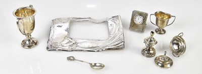 Lot 2554 - ERNEST W. HEYWOOD; a George VI hallmarked...
