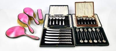 Lot 2448 - ADIE BROS LTD; a George V hallmarked silver...
