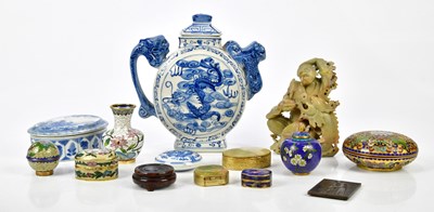 Lot 1209 - A collection of modern Oriental items,...