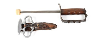 Lot 456 - An early 20th century US trench fighting...
