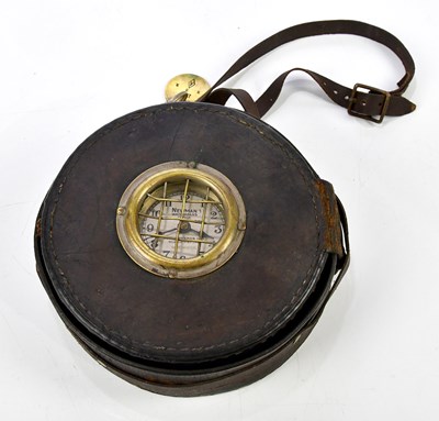 Lot 2316 - BUCK & HICKMAN; a Newman watchman's clock in...