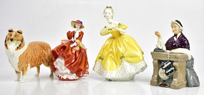 Lot 2239 - ROYAL DOULTON; three figures comprising HN2223...