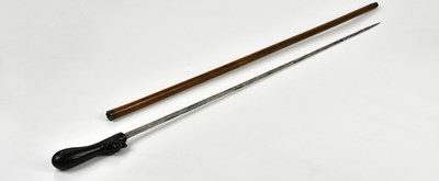 Lot 1339 - An early 20th century sword stick with bamboo...