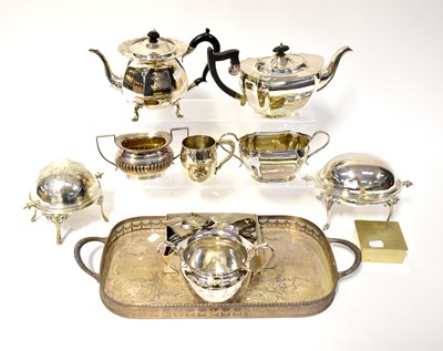 Lot 650 - A large quantity of silver plated items