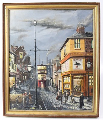 Lot 535 - D. J. KEWLEY; oil on canvas, 'Below St Dingle',...