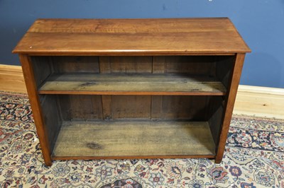 Lot 6690 - An oak dwarf bookcase, width 100cm.