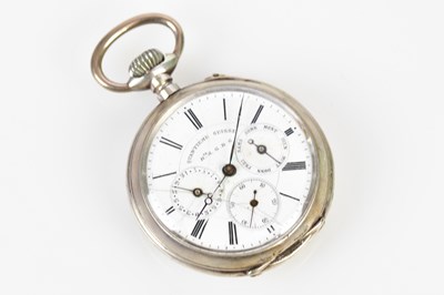 Lot 3002 - An early 20th century Swiss 800 grade silver...