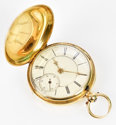 Lot 2970 - D HYAMS, MANCHESTER; a Victorian 18ct yellow...