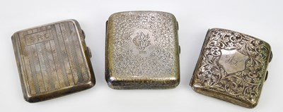 Lot 2236 - FREDERICK FIELD; a George V hallmarked silver...