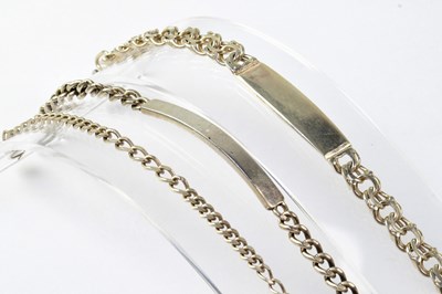 Lot 1011 - Silver jewellery comprising an enamelled...