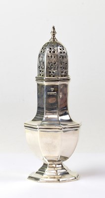 Lot 730 - A Victorian hallmarked silver sugar sifter,...