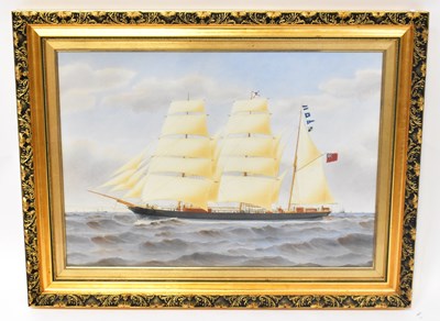 Lot 645 - HAROLD PERCIVAL (1868-1914); 'The Barque...