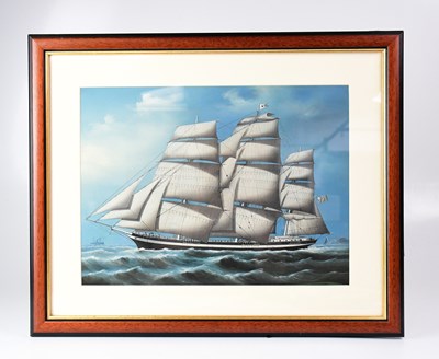 Lot 665 - UNATTRIBUTED (20th century); gouache,...