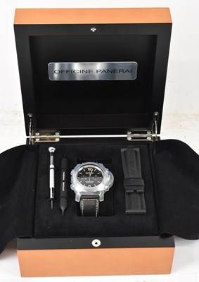 Lot 908 - PANERAI; a 2012 boxed contemporary collection...
