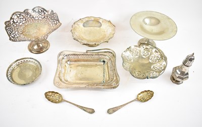 Lot 697 - A quantity of silver plated items, to include...