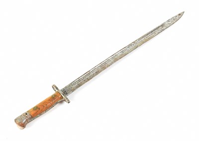 Lot 461 - A 1907 pattern bayonet, blade length 43cm,...