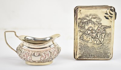 Lot 757 - JONES & CROMPTON; an Edward VII hallmarked...