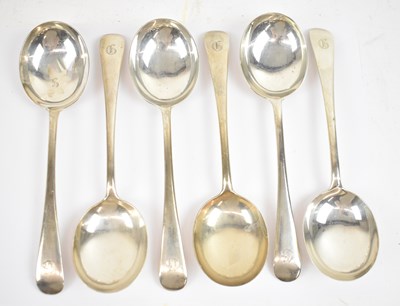 Lot 719 - JOSIAH WILLIAMS & CO; a set of six George V...