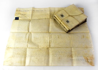 Lot 616 - Vellum documents