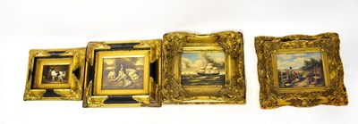 Lot 502 - Four decorative paintings