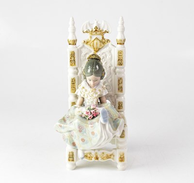Lot 188 - LLADRÓ; a figure 'Full of Mischief', depicting...