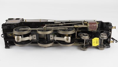 Lot 239 - BASSETT-LOWKE; an O gauge 4-6-0 loco LMS lined...