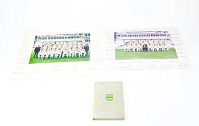Lot 1516 - Two signed Nottinghamshire Cricket Club 1999...